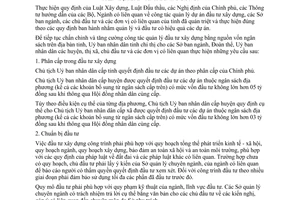 Chỉ thị 01/2009/CT-UBND chấn chỉnh tăng cường quản lý công tác đầu tư xây dựng địa bàn Bình Dương