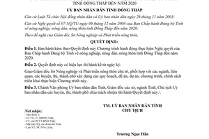 Quyết định 138/QĐ-UBND.HC Chương trình hành động thực hiện nghị quyết Đồng Tháp