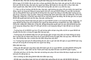 Công văn 215/HD-BHXH hướng dẫn bổ sung thực hiện chế độ bảo hiểm xã hội - bảo hiểm y tế và bảo hiểm thất nghiệp