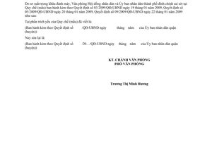 Công văn 699/VP-VX đính chính văn bản