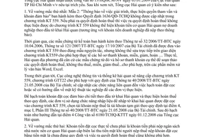 Công văn 806/TCHQ-KTTT xử lý vướng mắc khi thực hiện công văn 6180/TCHQ-KTTT