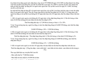 Công văn 224/QLLĐNN-QLLĐ thông báo Đài Loan sửa đổi quy định thuế thu nhập người nước ngoài