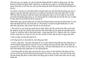 Chỉ thị 02/2009/CT-UBND chấn chỉnh hoạt động trong thực hiện thủ tục hành chính