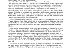 Thông tư 02/2009/TT-TANDTC công tác thi đua khen thưởng năm 2009