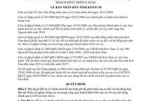 Quyết định 14/2009/QĐ-UBND phê duyệt Đề án chính sách hỗ trợ kinh phí