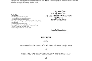 Hiệp định 20/2010/SL-LPQT  tránh đánh thuế hai lần ngăn ngừa việc trốn lậu