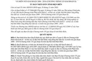 Quyết định 181/QĐ-UBND năm 2009 về Quy định tạm thời quản lý đầu tư Chương trình