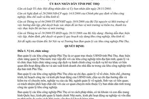 Quyết định 419/2009/QĐ-UBND chức năng nhiệm vụ quyền hạn cơ cấu Ban quản lý KCN