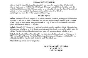 Quyết định 386/QĐ-UBND Đề án bổ sung xử lý, di dời các cơ sở sở