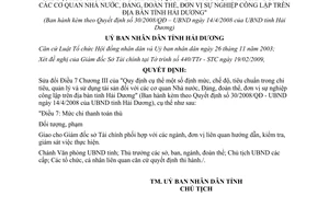 Quyết định 02/2009/QĐ-UBND sửa đổi Quyết định 02/2009/QĐ-UBND