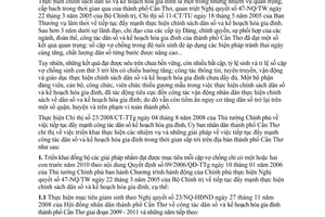 Chỉ thị 03/2009/CT-UBND công tác dân số kế hoạch hóa gia đình Cần Thơ