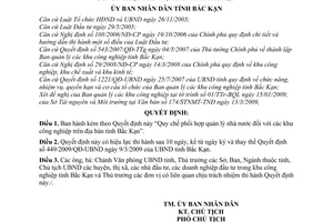 Quyết định 517/2009/QĐ-UBND Quy chế phối hợp quản lý nhà nước các khu công nghiệp trên địa bàn tỉnh Bắc Kạn