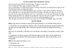 Quyết định 19/2009/QĐ-UBND sửa đổi Quy định số lượng, tiêu chuẩn, chế độ