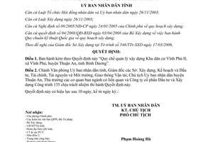 Quyết định 11/2009/QĐ-UBND Quy chế quản lý xây dựng Khu dân cư Vĩnh Phú II