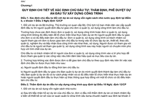 Thông tư 03/2009/TT-BXD nội dung Nghị định 12/2009/NĐ-CP quản lý dự án đầu tư xây dựng công trình