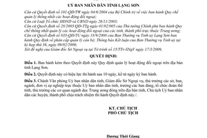 Quyết định 04/2009/QĐ-UBND quản lý hoạt động đối ngoại