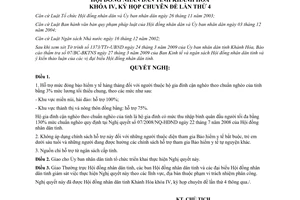 Nghị quyết 01/2009/NQ-HĐND hỗ trợ đóng bảo hiểm y tế hộ gia đình cận nghèo theo chuẩn Khánh Hòa