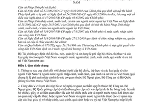 Thông tư 66/2009/TT-BTC chế độ thu nộp quản lý sử dụng lệ phí cấp hộ chiếu, thị thực, giấy tờ về nhập cảnh, xuất cảnh, quá cảnh cư trú tại Việt Nam