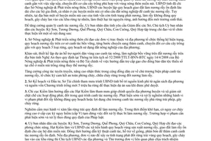 Chỉ thị 08/2009/CT-UBND quản lý canh tác nương rẫy Nghệ An