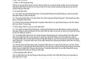 Thông tư 16/2009/TT-BCA(C11) tổ chức kiểm định an toàn kỹ thuật bảo vệ môi trường xe ôtô máy chuyên dùng lực lượng Công an nhân dân