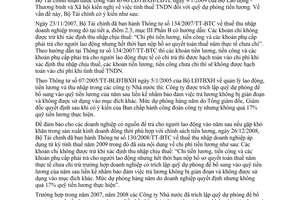 Công văn 2349/BTC-TCT lập quỹ dự phòng tiền lương khi xác định thu nhập chịu thuế