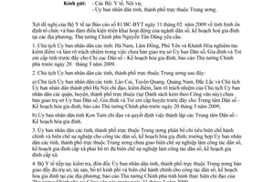 Công văn 1373/VPCP-TCCV ổn định tổ chức và đảm bảo điều kiện hoạt động của ngành dân số, kế hoạch hoá gia đình tại các địa phương