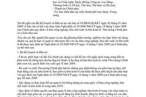 Công văn 344/TTg-KTN  thực hiện Nghị định 29/2008/NĐ-CP