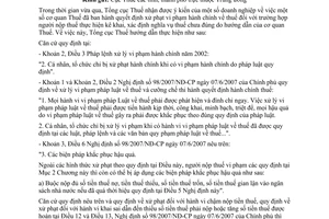 Công văn 757/TCT-PC xử lý vi phạm hành chính về thuế đối với trường hợp người nộp thuế kê khai, xác định nghĩa vụ thuế chưa đúng