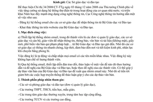 Công văn 60/CNTT đăng ký tự động vào nhóm email để nhận thông tin, văn bản qua email và website của Bộ