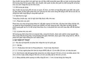 Quy chuẩn kỹ thuật Quốc gia QCVN 05:2009/BTC về dự trữ nhà nước đối với phao tròn cứu sinh do Bộ trưởng Bộ Tài chính ban hành