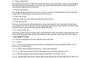 Quy chuẩn kỹ thuật Quốc gia QCVN 04:2009/BTC về dự trữ nhà nước đối với bè cứu sinh nhẹ do Bộ Tài chính ban hành
