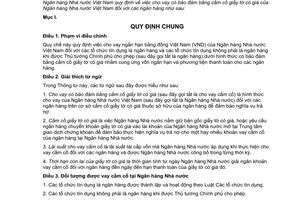 Thông tư 03/2009/TT-NHNN cho vay bảo đảm cầm cố giấy tờ có giá Ngân hàng Nhà nước Việt Nam