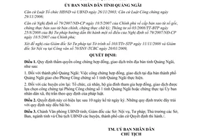 Quyết định 12/2009/QĐ-UBND quy định thẩm quyền công chứng hợp đồng giao dịch