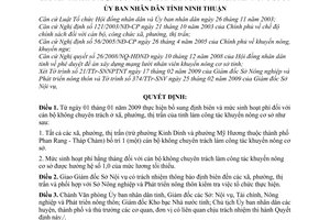 Quyết định 69/2009/QĐ-UBND bổ sung định biên mức sinh hoạt phí