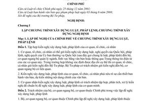 Nghị định 24/2009/NĐ-CP hứơng dẫn Luật ban hành văn bản quy phạm pháp luật