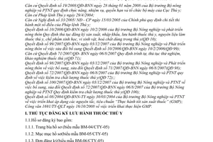 Hướng dẫn 345/TY-QLT thủ tục hành chính trong lĩnh vực quản lý thuốc thú y