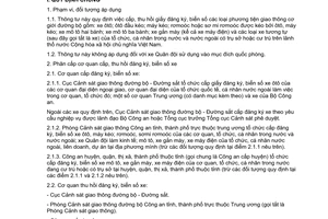 Thông tư 06/2009/TT-BCA(C11) cấp, thu hồi đăng ký, biển số phương tiện giao thông cơ giới đường bộ