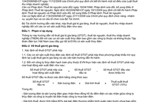 Thông tư 45/2009/TT-BTC hướng dẫn thuế giá trị gia tăng tài nguyên thu nhập doanh nghiệp cơ sở sản xuất thủy điện