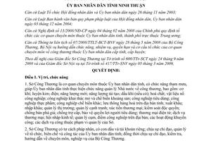 Quyết định 81/2009/QĐ-UBND chức năng nhiệm vụ quyền hạn Sở Công Thương