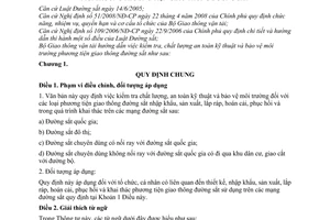 Thông tư 02/2009/TT-BGTVT kiểm tra chất lượng, an toàn kỹ thuật bảo vệ môi trường phương tiện giao thông đường sắt