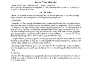Quyết định 439/QĐ-TTg phê duyệt đề án nâng cấp, xây dựng mới hồ chứa nước ngọt xây dựng hệ thống thủy lợi đảo đông dân cư