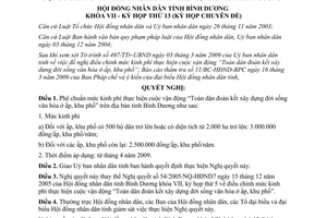 Nghị quyết 13/2009/NQ-HĐND7 kinh phí thực hiện cuộc vận động Toàn dân đoàn kết