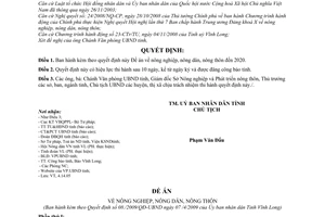 Quyết định 08/2009/QĐ-UBND  Đề án nông nghiệp, nông dân, nông thôn