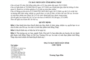 Quyết định 366/QĐ-UBND  chức năng, nhiệm vụ, quyền hạn cơ cấu tổ chức