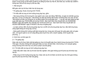 Thông báo 208/TB-BGDĐT tổ chức hội thi giáo viên dạy giỏi trung cấp chuyên nghiệp toàn quốc lần VIII 2009