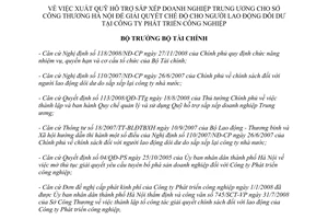 Quyết định 730/QĐ-BTC năm 2009 xuất Quỹ Hỗ trợ sắp xếp doanh nghiệp Trung ương