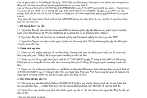 Hướng dẫn 821/NHCS-TD thực hiện cho vay vốn theo Quyết định 30/2009/QĐ-TTg hỗ trợ lao động mất việc doanh nghiệp gặp khó khăn suy giảm kinh tế