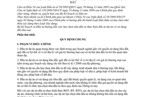 Thông tư 03/2009/TT-BKH hướng dẫn lựa chọn nhà đầu tư dự án sử dụng đất