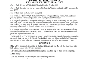 Nghị quyết 271/2009/NQ-HĐND chính sách hỗ trợ túi thuốc y tế Sơn La