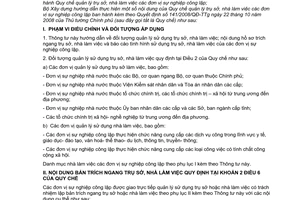 Thông tư 06/2009/TT-BXD hướng dẫn quy chế quản lý trụ sở, nhà làm việc đơn vị sự nghiệp công lập hướng dẫn Quyết định 141/2008/QĐ-TTg